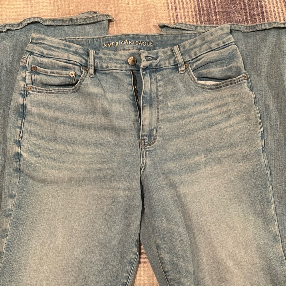American eagle women’s flare jeans. Size 12 x-long